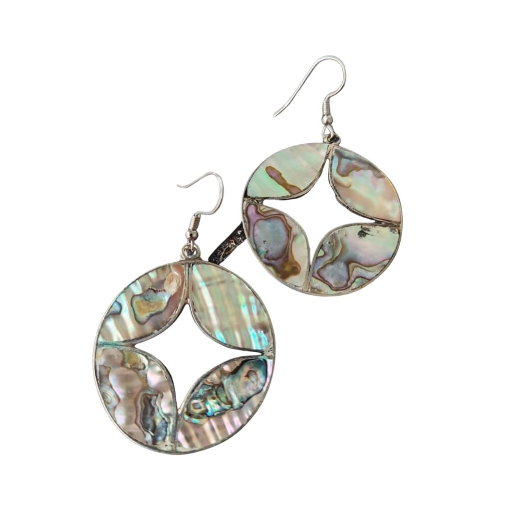 Vintage Abalone Earrings