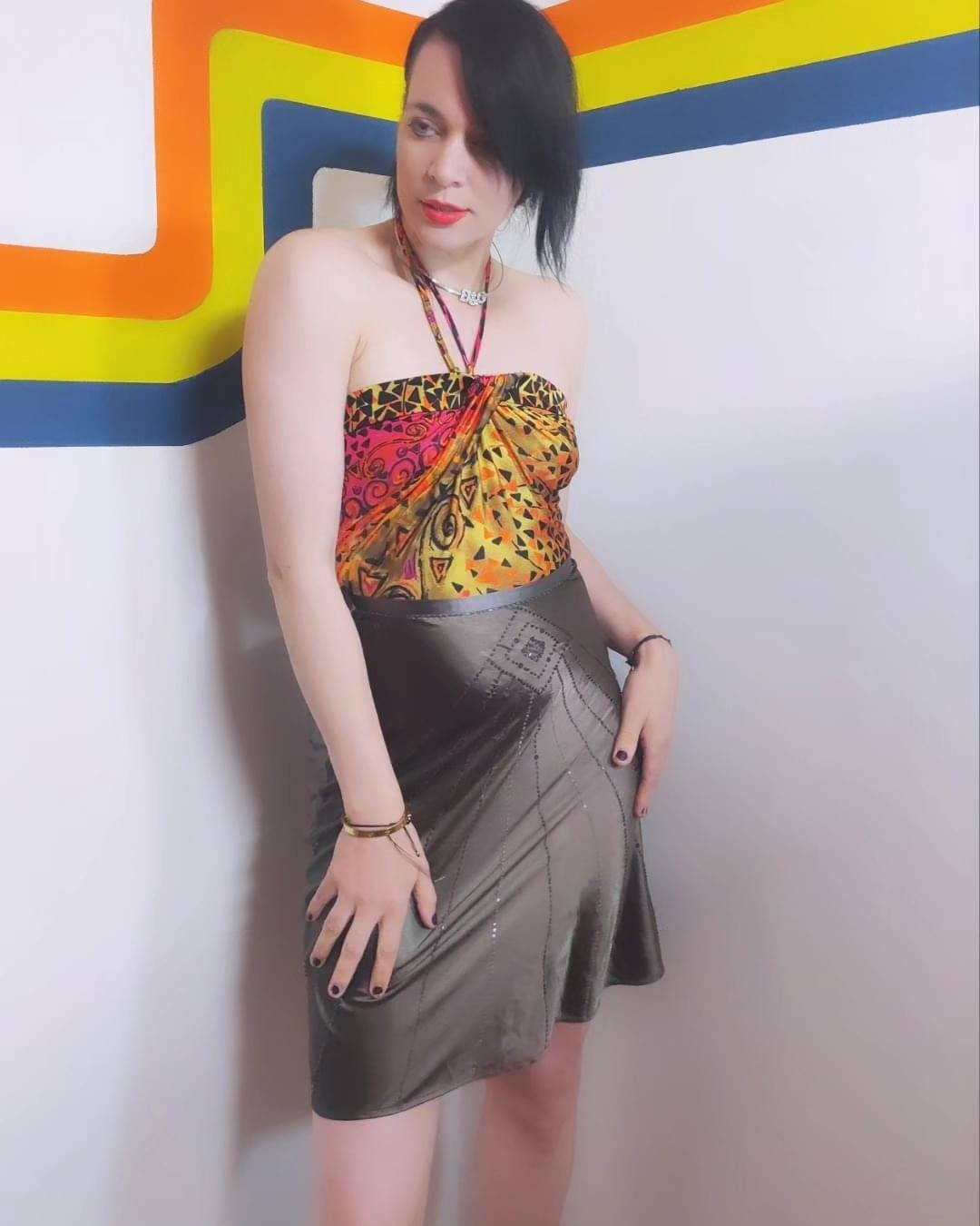 Vintage Strapless Dress - Image 2